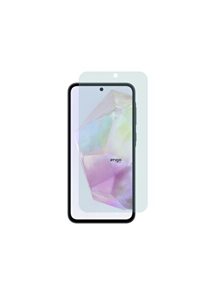 Engo Samsung Galaxy A35 5G İle Uyumlu Ekran Koruyucu 9H Temperli Kırılmaz Esn...