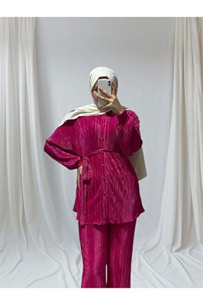 dantecollection piliseli gömlek takım