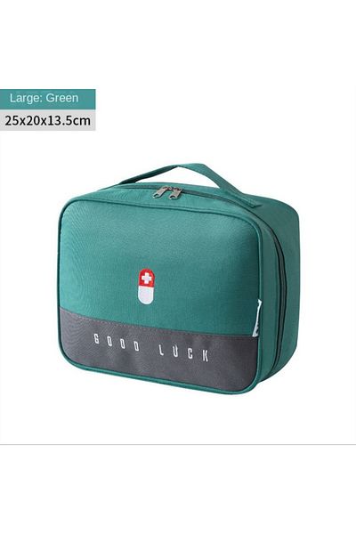 Choice GREEN large size Convenient To Carry Medical Bag Household Emergency Supplies Reserve Outdoor Car Mo