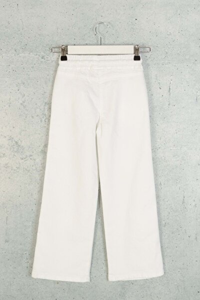 wakawakakidsstore Дівчачі джинси з аплікацією у вигляді зірок та паєтками - білі