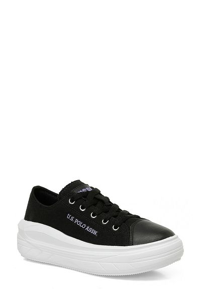 U.S. Polo Assn. Cleme Tex Jr 5Fx Black Girl's Sneaker