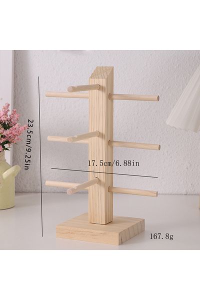 Choice dan-3 Multi Layers Wood Sunglass Display Racks Shelf Eyeglasses Show Stand Jewelry Holder For Multi