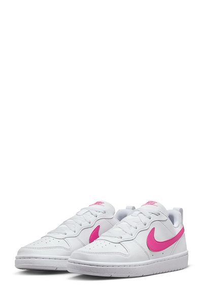 Nike COURT BOROUGH LOW RECRAFT Λευκό ροζ Unisex Παπούτσι DV5456-113