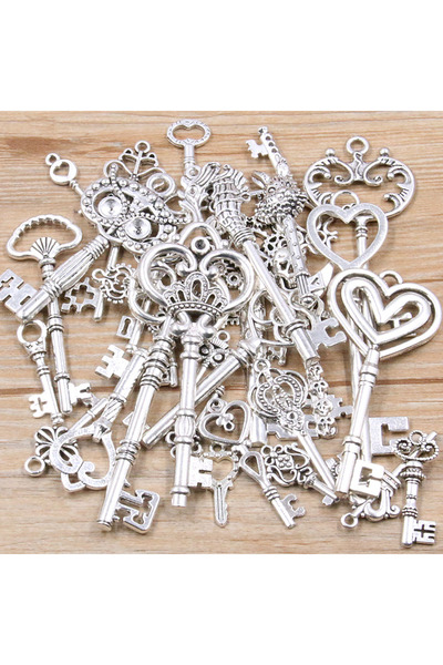 Choice 30 جرام من الفضة العتيقة 100 جرام 50 جرام 30 جرام من سلاسل المفاتيح ال...