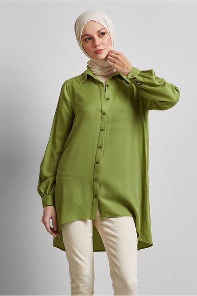 Alvina Asymmetric Cut Tunic 44817