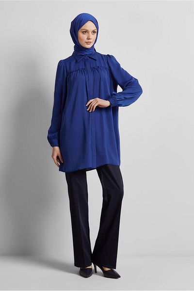 Alvina Shirt Collar Tunic 45415