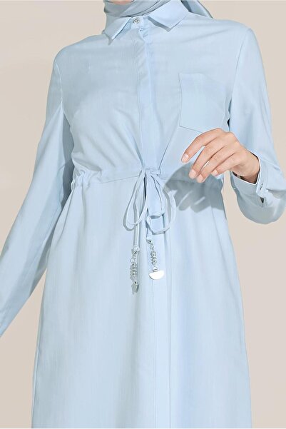 Alvina Waist Lace Pocket Tunic 40746