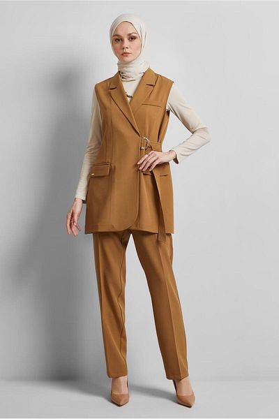 Alvina   Vest and Pants Suit Model No: 45344