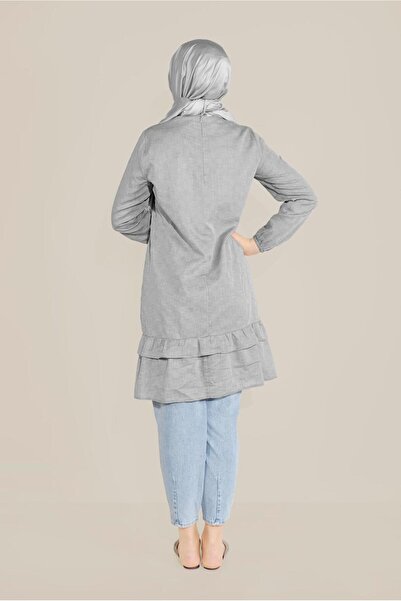 Alvina Ruffle Detailed Tunic 40712