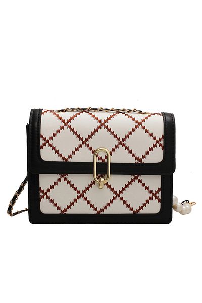 ETG Line Square Handbag Shoulder Crossbody Bag