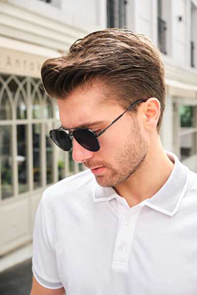 Monvago Mv 2552 Black Men's Sunglasses