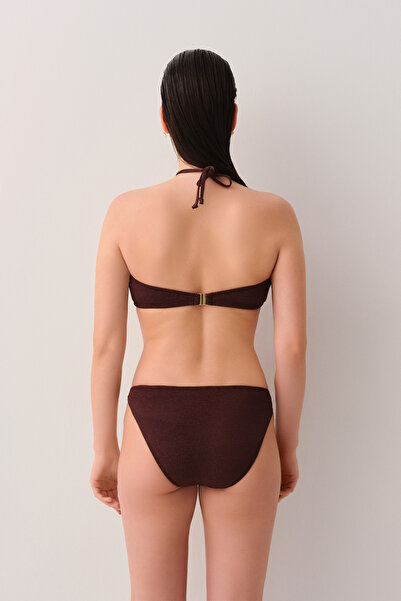 SUWEN Misty Aksesuarlı Straplez Bikini Üst