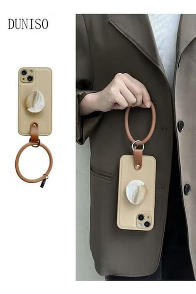 Generic DUNISO iPhone 14 PRO MAX Phone Case 6.7" Full Body Protective Phone Cover with Hand Strap and Holder