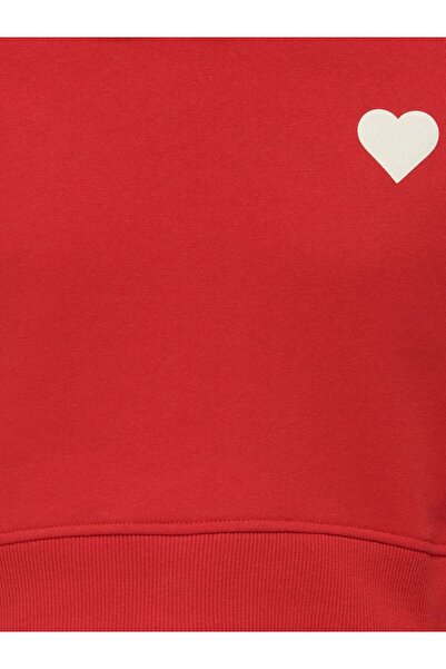 Kids Only Sweatshirt Normal geschnitten Rundhals Gerippte rmelbündchen Tief angesetzte Schulter Sweatshirt