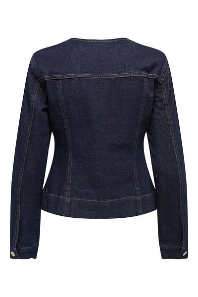 ONLY Jeansjacke Rundhals Jeansjacke