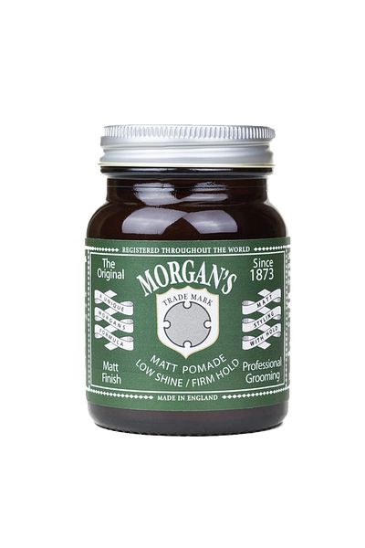 Morgan's Pomade Morgan's Pomade Low Shine/ Firm Hold Matt Finish 100g Jar (Green label)