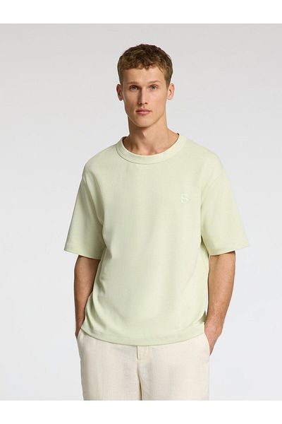 Selected Homme T-Shirt mit Rundhalsausschnitt Relaxed Fit