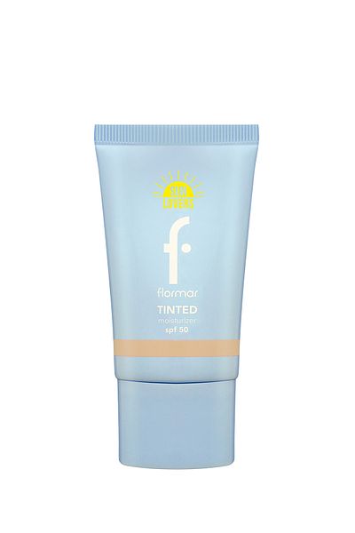 Flormar Sun Lovers Moisturizing Effect & Natural Finish Tinted Sunscreen Spf50-003 Ivory Nude