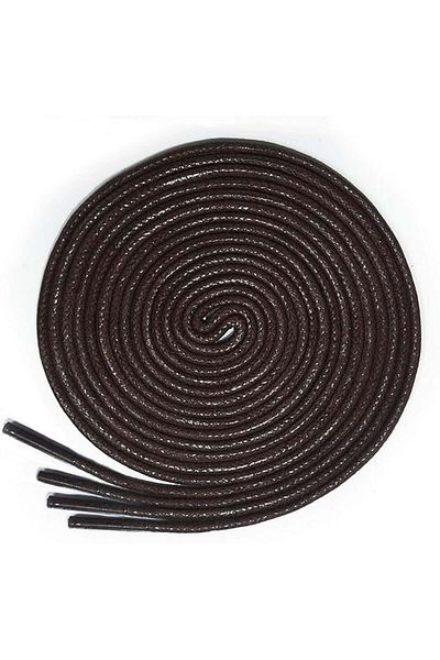 Lorpops Set 2 perechi de sireturi pentru cizme Lorpops, maro inchis, poliester, 100 cm