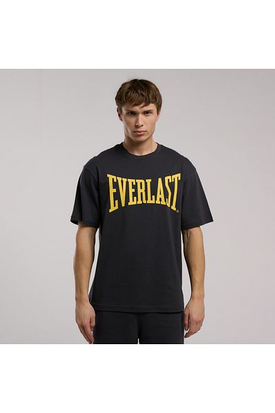 EVERLAST Ανδρικό γκρι μπλουζάκι Ever Classics Comfort Logo