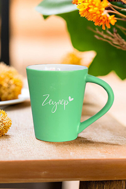 HEDİYEDİYE Kişiye Özel İsimli Latte Kupası