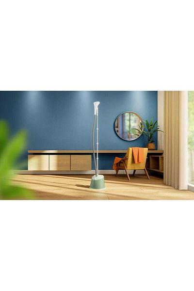 Philips Aparat de calcat vertical cu picior Philips STE1010/70, 1600 W, 32g/min,picior ajustabil pe inaltime