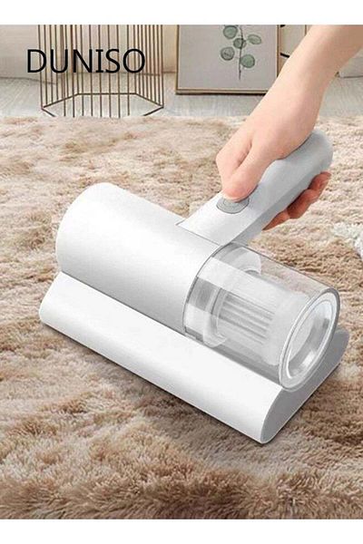 Generic مكنسة كهربائية يدوية من دونيسو لتنظيف المراتب والأسرة تعمل بالأشعة فوق البنفسجية، مكنسة كهربائية لاسلكية لإزالة العث