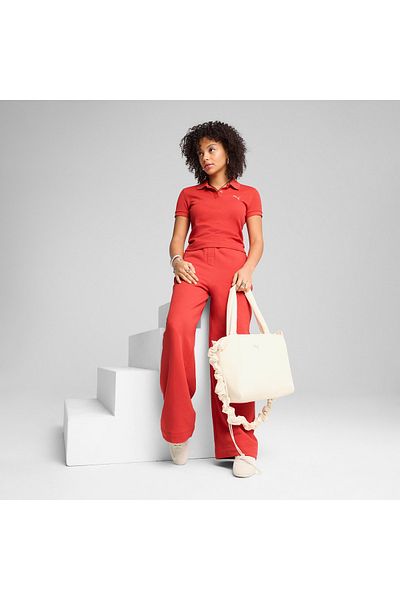 Puma Premium Ess Polo Women's Red Polo