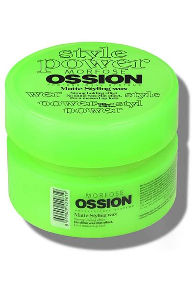Morfose Ossion Texturizing Matte Wax - Long-Lasting Hold & Sweet Scent (100ml)