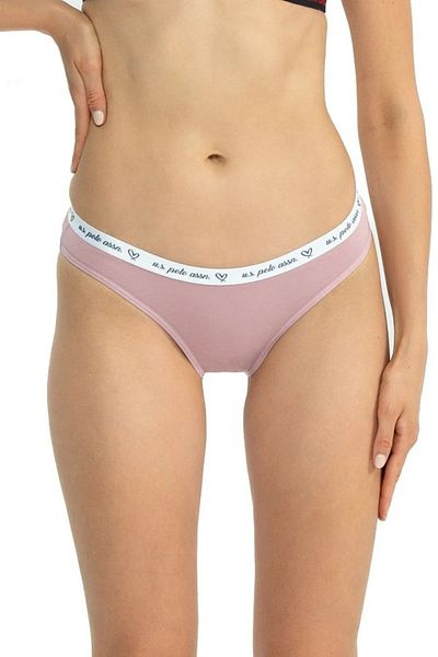 U.S. Polo Assn. U.S. Polo Assn. Women's Three-Pack Mixed Color Licensed Slip