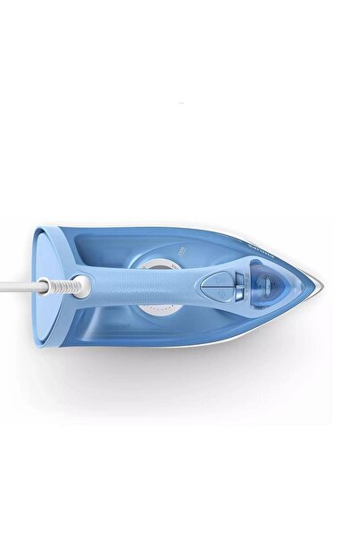 Philips Fier de calcat Philips Seria 3000 DST3020/20, 2200W, 160g/min, 300ml, Talpa ceramica (Albastru-Alb)