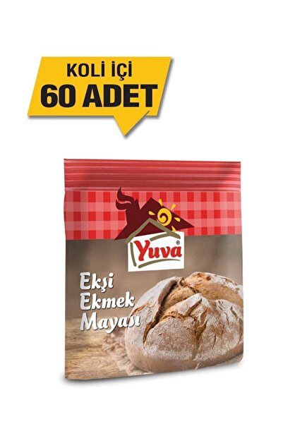 YUVA Ekşi Ekmek Mayası Koli 35grx60 Adet