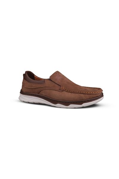 M.P. Men's Casual Shoes Sand and Suede Model