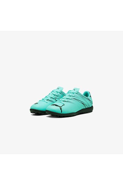 Puma Attacanto Tt Jr Kids Green Astroturf Football Shoes