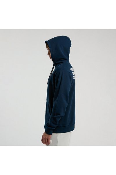 EVERLAST Ανδρικό φούτερ με κουκούλα με φερμουάρ Boxing Club Regular Navy Blue
