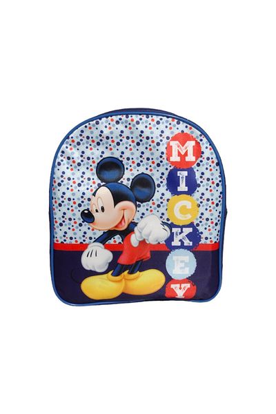 Mickey Mouse Backpack, 30x26x10 cm, multicolor, adjustable and padded straps, Mickey Mouse