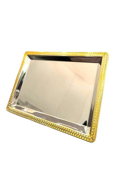 aljahwari Single serving tray, two-tone glossy, size 34*48