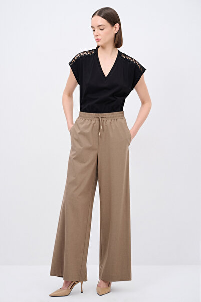 Love My Body Beli Lastikli Pantolon