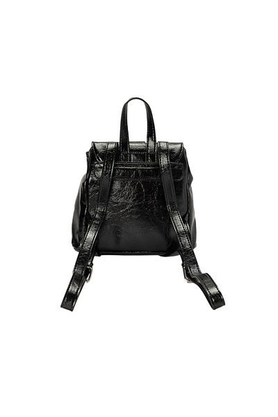 BATA Faux Leather Buckle Backpack 2