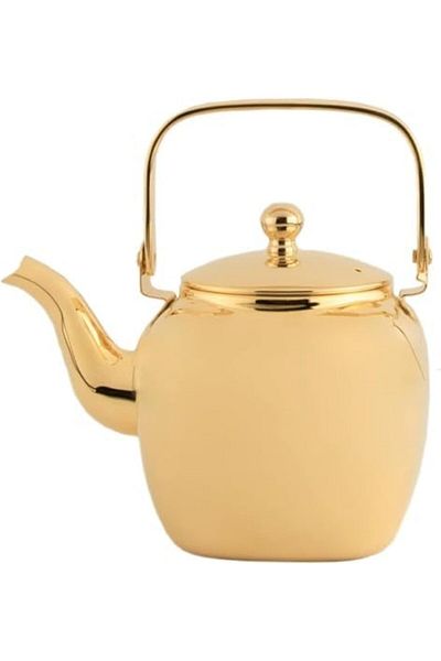 ALSAIF Al-Saif Thunder Tea Kettle, Stainless Steel, 2.0L, Gold