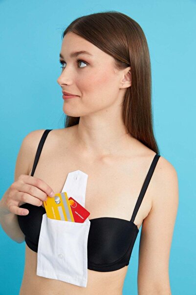 mirach Portofel de buzunar ascuns pentru sutien și centură Husă de securitate discretă pentru călătorii și utilizare zilnică