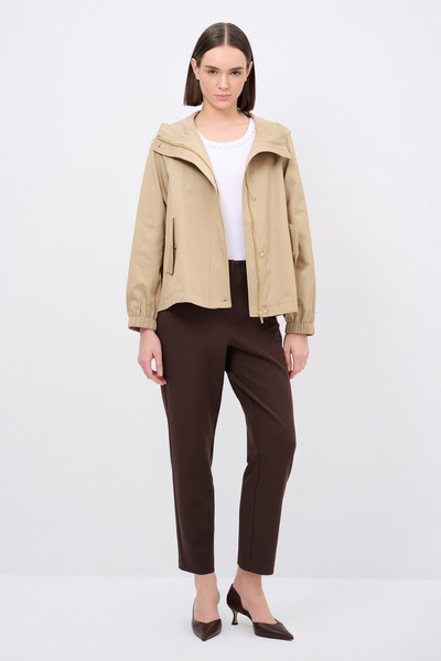 Love My Body Şapka Detaylı Trençkot