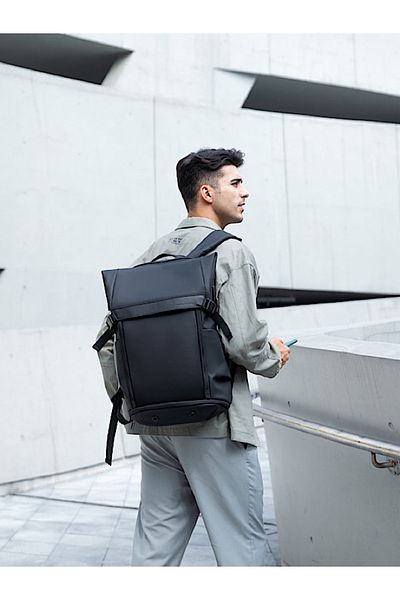 Mark Ryden MR 2966 Top Flap 17 Inch Expandable with Magnetic Buckle & Separate Shoe Compartment Backpack