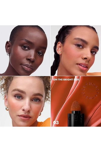 SEPHORA COLLECTION Blush & Go Longwear Matte Liquid Blush 2-in-1 Lip & Cheek Color 03 On The Bright Side 7ml