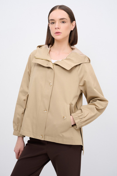 Love My Body Şapka Detaylı Trençkot