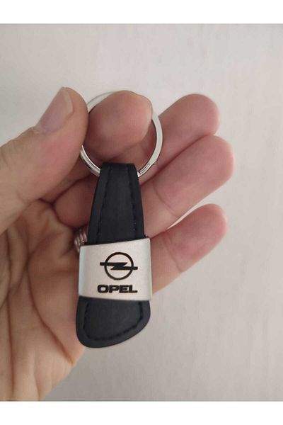ASYA GIFTS Breloc Opel din piele metalic
