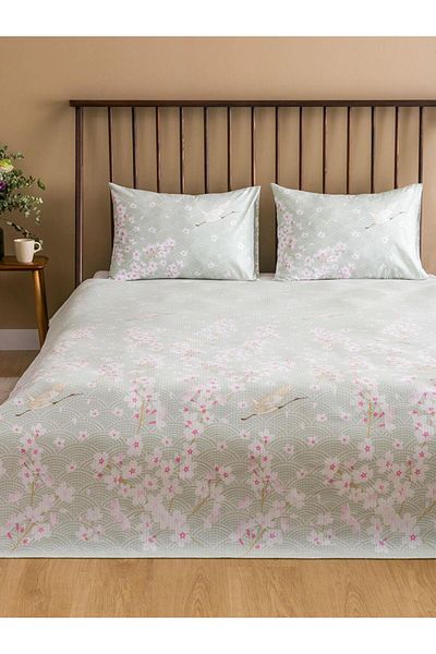 LC Waikiki Lcw Home Patterned Double Pique Set