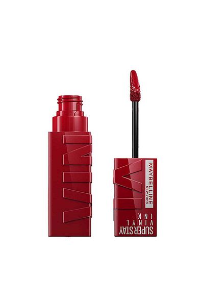 Maybelline New York Superstay Vinyl Ink - Long-lasting glossy red liquid
