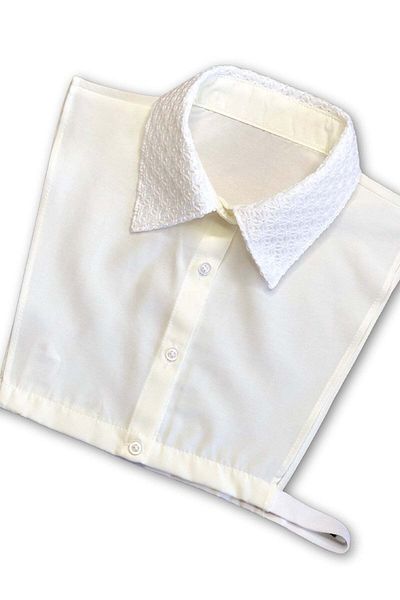 mirach Textile Women's Lace Detailed Shirt Collar-Limited Edition Lilyum Collection-Handcrafted