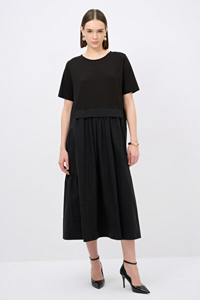 Love My Body Kısa Kollu Elbise